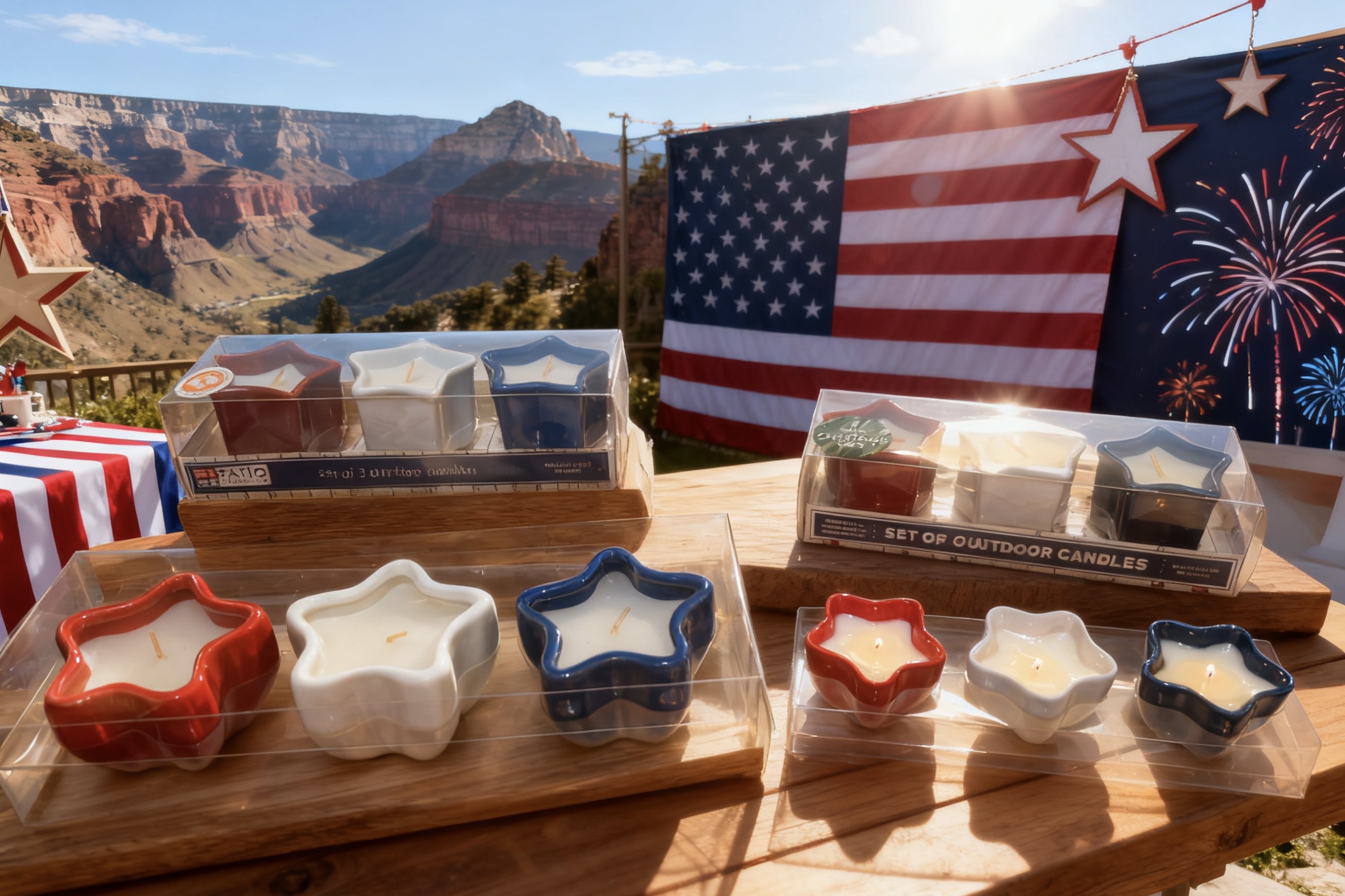 4th of July Celebration Candle Collection